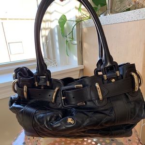 BURBERRY BEATON BAG; Espresso; MINT CONDITION